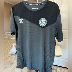 Diaza Frederick Skyline FC Soccer Training Shirt Men’s L Running Performance Tee